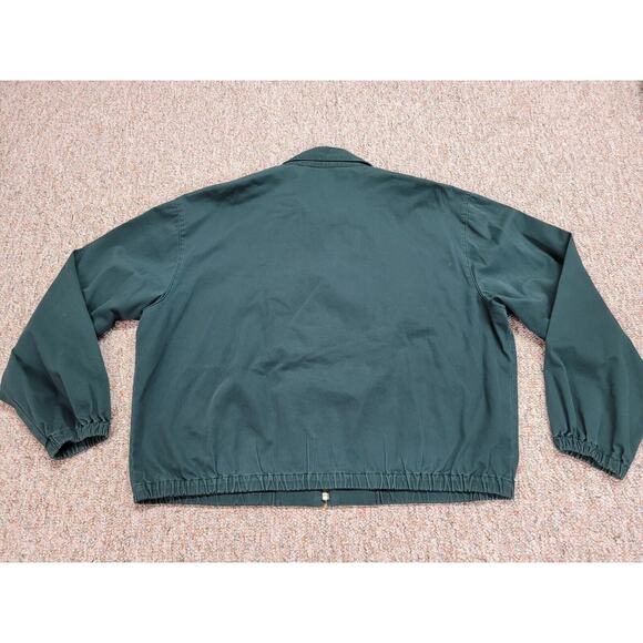 Polo Ralph Lauren Jacket Mens 2XL Green Bi Swing Pony Racer Bomber Outdoors Y2K - Picture 15 of 16
